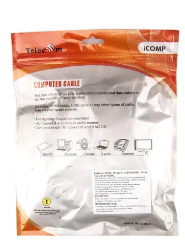 Telecom HDMI (m) - micro-HDMI (m) 2м фото 11