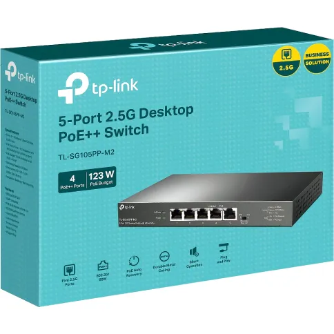 TP-Link TL-SG105PP-M2 фото 5
