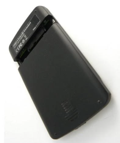 Внешний корпус для HDD/SSD AgeStar 3UB2A12 SATA пластик/алюминий черный 2.5"... фото 2
