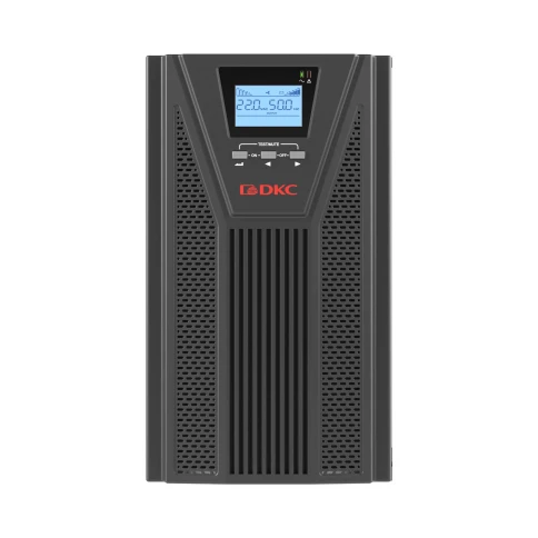 Онлайн ИБП ДКС серии Small Tower, 3000 ВА/2700 Вт, 1/1, 4xSchuko, EPO, USB, RS-232, RJ45, з/у 6А, без АКБ фото 4