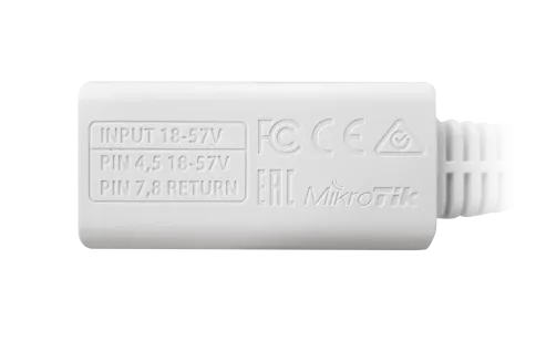 Инжектор/ MikroTik Gigabit PoE adapter фото 2
