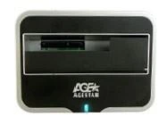 Док-станция для HDD AgeStar 3CBT2 SATA II пластик серебристый 1... фото 2