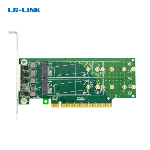 Адаптер для SSD/ PCIe x16 to 4-Port M.2 NVMe SSD Adapter фото 1