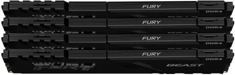Kingston FURY Beast Black 128GB DDR4 CL18 DIMM (Kit of 4) фото 2