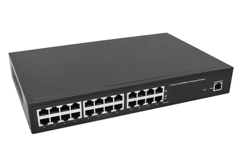 PoE-инжектор/ Управляемый PoE-инжектор Gigabit Ethernet на 12 портов. фото 1