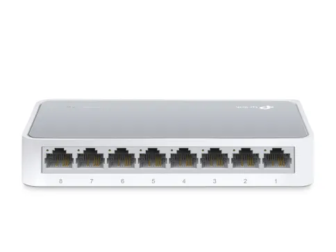 Коммутатор/ 8-port 10/100M mini Desktop Switch, 8 10/100M RJ45 ports, фото 6