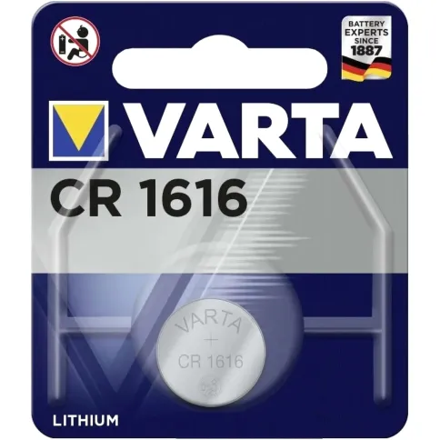 Varta PRIMARY LITHIUM CR1616 (06616101401) фото 2