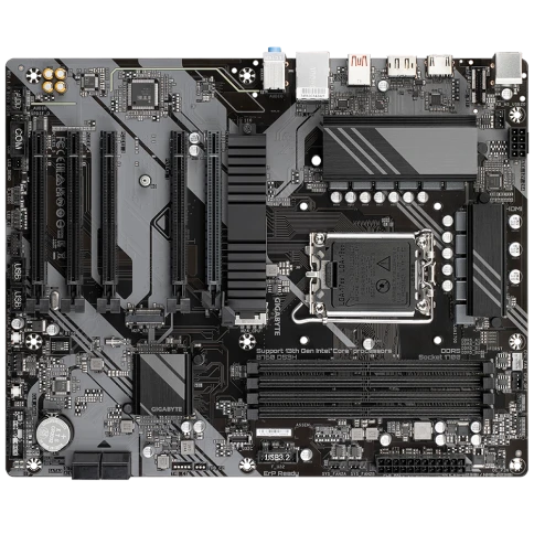 Материнская плата/ MB GIGABYTE INTEL B760 s1700, 4xDDR5(192GB), HDMI 2 фото 3