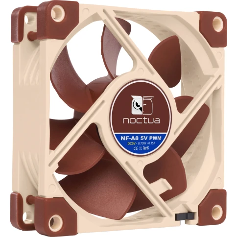 Кулер для корпуса/ Case Cooler Noctua NF-A8 5V PWM (80x80x25mm,... фото 2