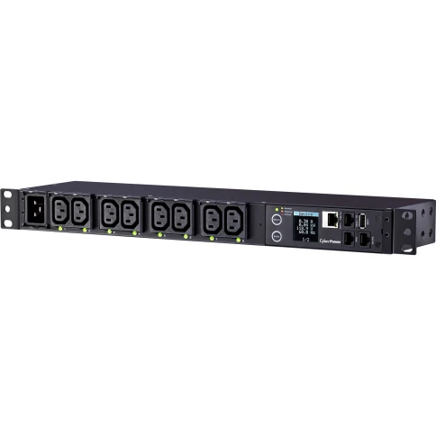 Блок распределения питания/ PDU CyberPower PDU81005 1U type, 16Amp, pl фото 2