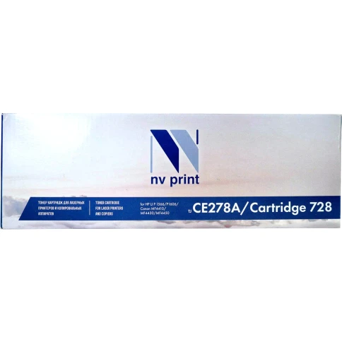Набор NVP NV-CE278A/NV-728-SET3 универсальные для HP/Canon LaserJet фото 3