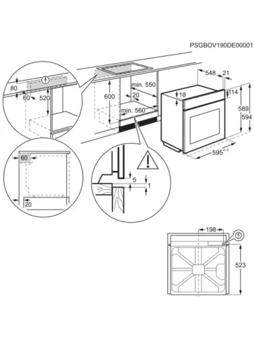 Electrolux SurroundCook 500 SteamBake COD8H39Z фото 2