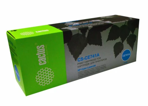 Картридж лазерный Cactus CS-CE741A CE741A голубой (7300стр.) для HP фото 3
