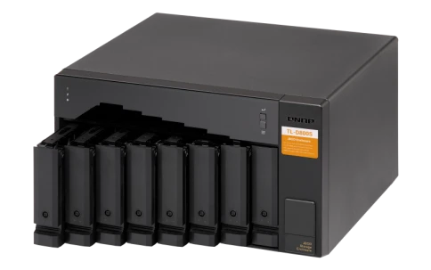 Полка расширения сетевого хранилища без дисков/ SMB QNAP TL-D800S SATA фото 3