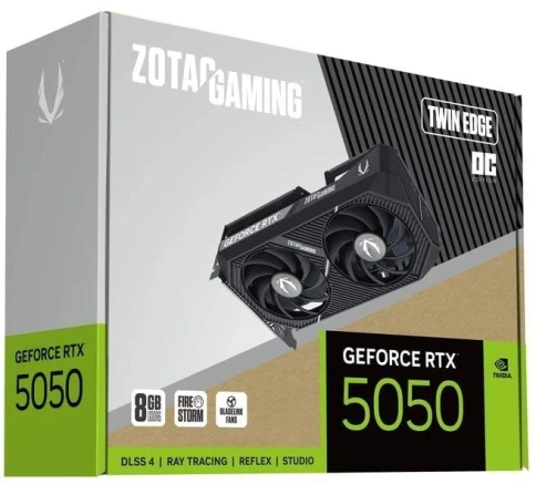 Zotac GAMING GeForce RTX 5050 Twin Edge OC 8Gb (ZT-B50500H-10M) фото 7