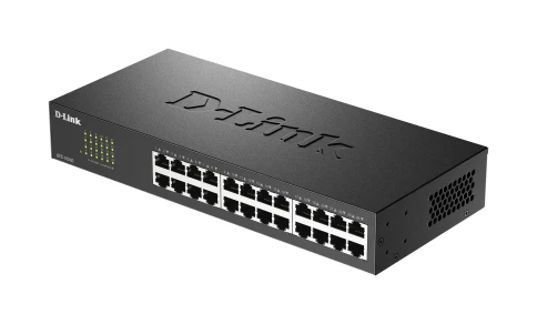 Коммутатор/ DES-1024D Unmanaged Switch 24x100Base-TX, metal case фото 2