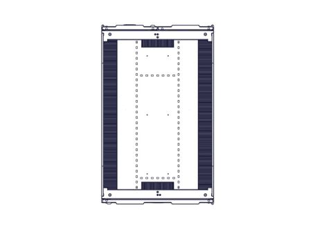 Systeme Electric mounting cabinet, Uniprom series, 42U-750/1200, 4pcs фото 5