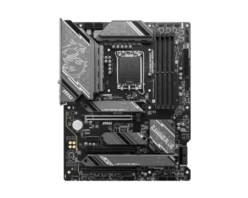 Материнская плата/ MB MSI INTEL Z790 s1700, 4xDDR5(256GB), HDMI 2.1/DP, 1xPCIe 5.0x16, 1xPCIe 4.0x16, 1xPCIe 3.0x16, 1xPCIe 3.0, 1xLAN (2.5GbE), Wi-Fi, BT, 6xSATA 6Gb/s, 4xM.2, 1xUSB-C, 3xUSB 3.2, 4xUSB 2.0, ATX фото 1