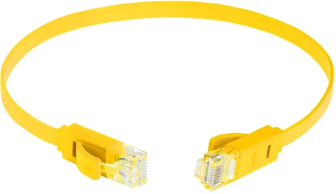 Greenconnect RJ45(m) - RJ45(m) Cat. 6 U/UTP PVC 0.25м жёлтый фото 5