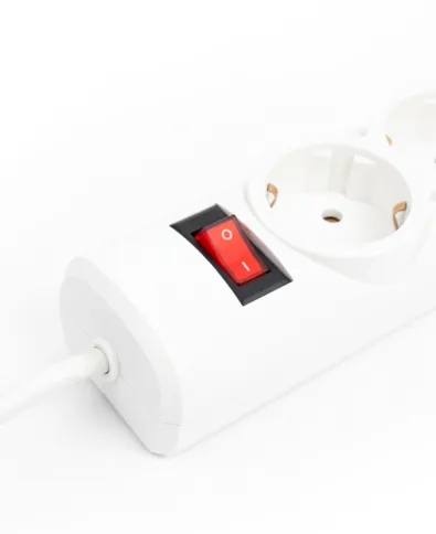 Сетевой фильтр PROGIX PG660, 6 розеток, белый, кабель 2 метра, с защит фото 3