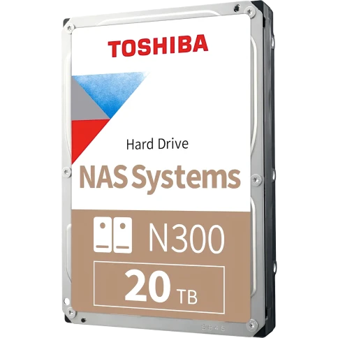 Жесткий диск/ HDD Toshiba N300 NAS SATA3 3.5" 20TB 7200... фото 1