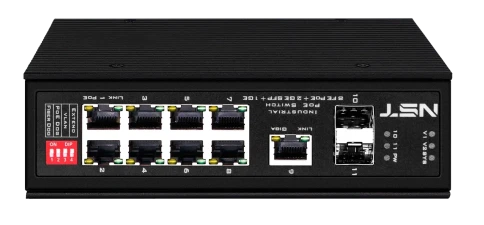 Промышленный PoE коммутатор Gigabit Ethernet/ Промышленный PoE коммута фото 1