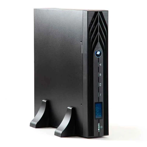 ИБП SKAT-UPS 1000 RACK+2x9Ah var.E — онлайн, 1000 ВА / 900 Вт, 2U, 8×C13, встроенные АКБ 2×9Ач фото 1