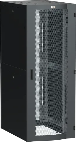 ITK LINEA S Шкаф серв. 19" 48U 800х1200мм перф. дв. черный фото 1