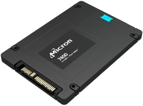 Твердотельный накопитель/ Micron SSD 7400 PRO, 1920GB, U.3(2.5" 7mm), фото 2