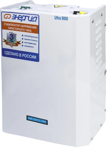Стабилизатор ЭНЕРГИЯ  9 000 ВА серии Ultra/ Stabilizer ENERGY 9,000 VA фото 3