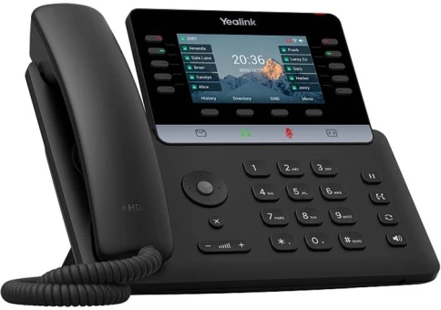 Телефон IP Yealink SIP-T74W черный фото 3