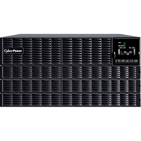 Источник бесперебойного питания/ UPS CyberPower OLS10KERT5U Online 10000VA/10000W USB/RS-232/Dry/EPO/SNMP/CloudCard/(4 IEC С13, 4 IECC19, terminal block)/bat.detect./МВ фото 4