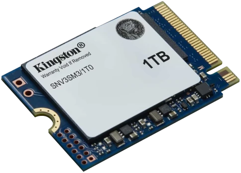 Твердотельный накопитель/ Kingston SSD NV3, 1000GB, M.2(22x30mm), NVMe, PCIe 4.0... фото 2