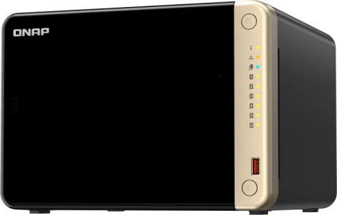 Сетевое хранилище без дисков/ SMB QNAP TS-664-8G NAS 6 HDD trays, 4-co фото 3