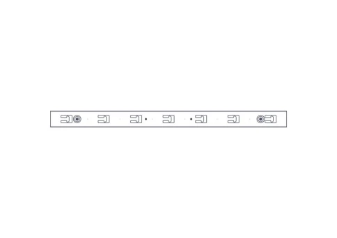 Вертикальный кабельный организатор Systeme Electric, серия Uniprom, 2x фото 9
