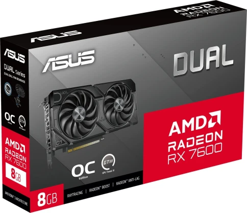 ASUS DUAL-RX7600-O8G-EVO фото 5