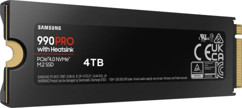 Твердотельный накопитель/ Samsung SSD 990 PRO, 4000GB, M.2(22x80mm), N фото 5