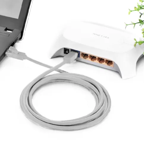 Greenconnect RJ45(m) - RJ45(m) Cat. 5e U/UTP PVC 30м серый фото 4