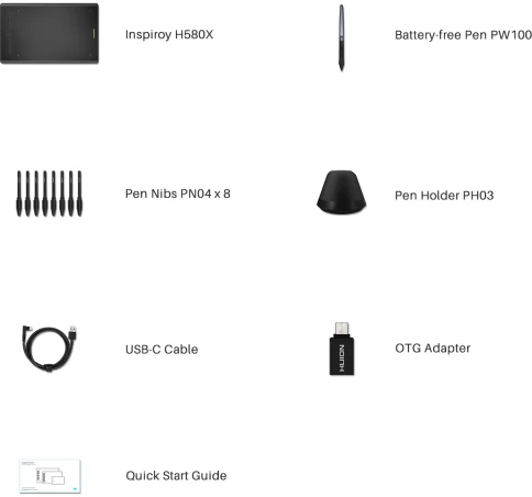 Huion Inspiroy H580X фото 5