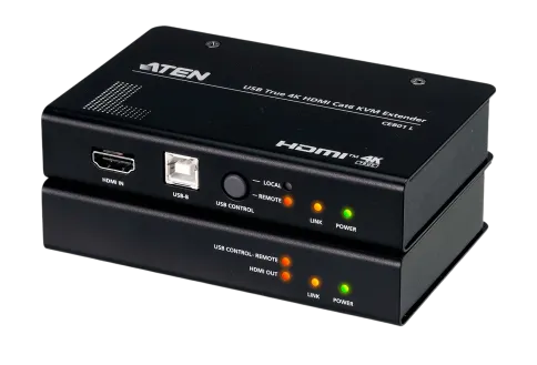 КВМ улинитель USB True 4K HDMI Cat 6 (4K @ 70 m / FHD @ 100 m)/ USB Tr фото 1