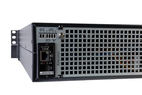 Systeme Electric Smart-Save Online SRTSE,  2 поколения 1000 ВА/Вт, 2U, 8 C13+1 Schuko, USB, RS-232, сухиеконтакты, SNMP-карта фото 15
