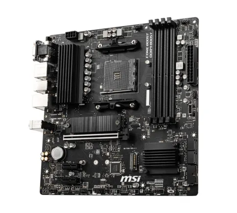 Материнская плата/ MB MSI AMD B550 sAM4, 4xDDR4(128GB), D-SUB/HDMI 2.1/DP, 1xPCIe 4.0x16, 2xPCIe 3.0, 1xLAN, 4xSATA 6Gb/s, 2xM.2, 4xUSB 3.2, 2xUSB 2.0, 1xPS/2, mATX фото 3