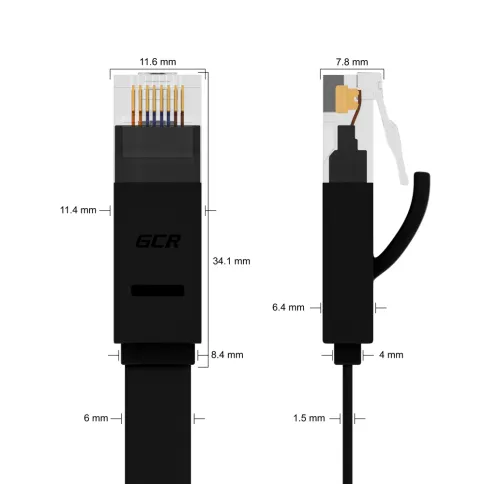 Greenconnect RJ45(m) - RJ45(m) Cat.6 U/UTP LSZH 10м фото 4