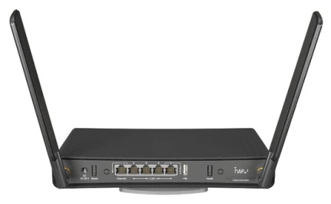 Маршрутизатор/ hAP ac3 A wireless dual-band router with 5 Gigabit Ethernet ports and external high gain antennas for more coverage фото 1