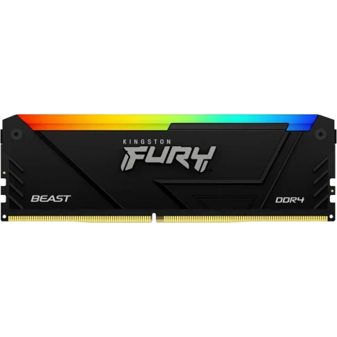 Память оперативная/ Kingston 16GB 3200MT/s DDR4 CL16 DIMM 1Gx8 FURY Be фото 1