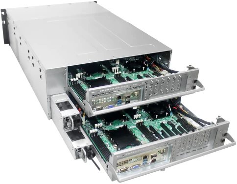 Серверная платформа/ HA401-VG, 4U, 2x2LGA-3647, 24-bay storage server, фото 3