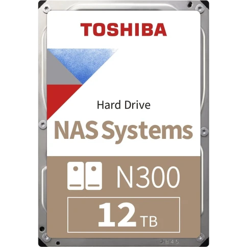 Жесткий диск/ HDD Toshiba N300 NAS SATA3 3.5" 12TB 7200... фото 1