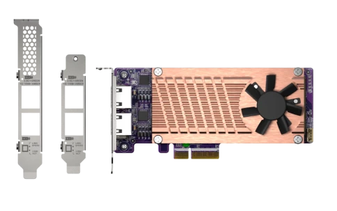 Плата расширения/ QNAP QM2-2P2G2T Expansion card 2 slots M.2 2280 NVMe фото 1