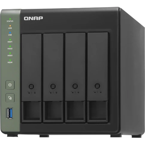 Сетевое хранилище без дисков/ SMB QNAP TS-431X3-4G NAS 4 HDD trays. Al фото 3