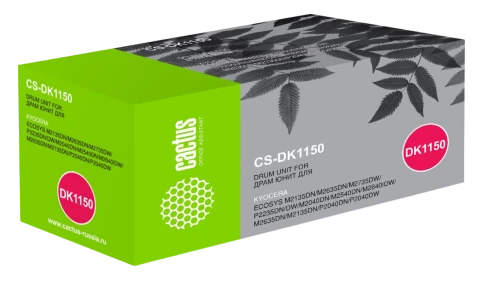 Блок фотобарабана Cactus CS-DK1150 DK-1150 черный ч/б:100000стр. дл фото 1